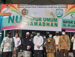 Launching Dapur Umum, Pemkab Mojokerto Gandeng PCNU Kabupaten Mojokerto