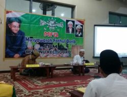 Geliat LBM MWC-NU Kecamatan Sooko Menghidupkan Musyawarah Fathul Qarib Plus
