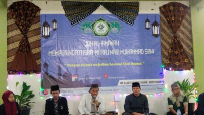 JQH Al Amanah Komisariat IKHAC Pacet Gelar Peringatan Isra Miraj Dengan Meriah