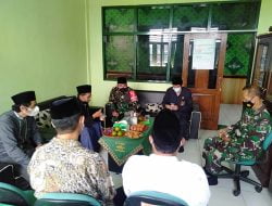 Komandan Kodim 0815 dan Ketua Pengadilan halal bi halal ke Ketua PCNU Kab. Mojokerto