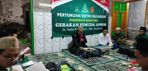 Ba’da Libur Panjang, GP. Ansor Ranting Sedati Ngoro Aktifkan Kembali Ngaji Rutinan.