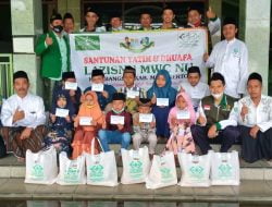 Lazisnu MWCNU Bangsal, Santuni Anak Yatim dan Dhuafa di Enam Ranting