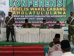 Ditengah Sengitnya Konferensi MWC NU Ngoro, KH. Marzuki Nur Terpilih Kembali Menjadi Ketua MWCNU Kecamatan Ngoro Periode 2021-2026