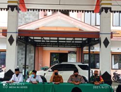 MWC NU Kecamatan Gedeg Bersama Muspika, Siap Melaksanakan Surat Edaran Bupati dan Instruksi PCNU Kab. Mojokerto