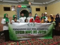 Lagi, Lazisnu MWCNU Kecamatan Jetis Santuni Yatim Dan Dhuafa