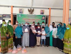 Peringati Tahun Baru Islam dan HUT Kemerdekaan RI ke 76, Nahdliyin Jeruk Seger Gelar Santunan Yatim