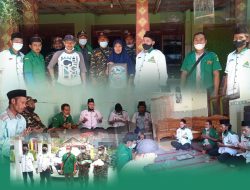 Turut Berduka, PC. GP. Ansor Kabupaten Mojokerto Takziyah ke Keluarga Ansor Yang Meninggal Di Masa Pandemi