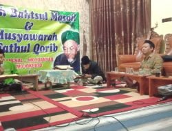 Giatkan Kembali Kegiatan, LBM Bangsal dan LBM Mojoanyar Gelar Musyawarah Fatkhul Qorib
