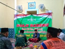 Meskipun Hujan Tak Menyurutkan Semangat Kader NU Mojosari Untuk Mengikuti Ngaji Selosoan