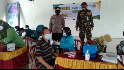 MWCNU Jetis Sinergi Dengan Polsek Jetis Gelar Vaksin Bersama