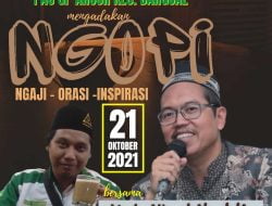Sambut Hari Santri, PAC GP. Ansor Bangsal Gelar Ngopi Bersama Ustadz Wasiluddin