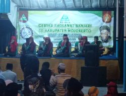 Majelis Dzikir dan Sholawat Rijalul Ansor Kecamatan Gedeg Sukses Gelar Gebyar Sholawat