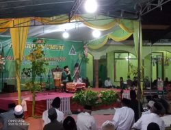 Ranting NU Beratkulon Gelar Peringatan Maulud Nabi dan Hari Santri Nasional di Balai Desa