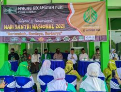Semarak HSN 2021, Pengurus MWC NU Puri Hadirkan Gus Barra