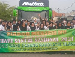 Puncak Peringatan HSN 2021 MWC NU Jatirejo Ziarah ke Makam Muasis NU