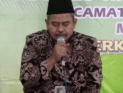 KH. Makmun Ar Terpilih Menjadi Rais MWCNU Sooko Periode 2021/2026