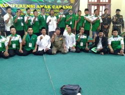 Sahabat Riva Terpilih Menjadi Ketua PAC GP. Ansor Bangsal Periode 2021/2023