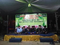 Peringati Maulud Nabi Muhammad, Lesbumi MWCNU Jatirejo Gelar Gebyar Sholawat