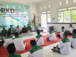 Lahirkan Patriotisme, Ansor Kutorejo Adakan Pelatihan Kepemimpinan