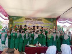 PC Fatayat NU Lantik PAC Fatayat NU Kecamatan Gedeg