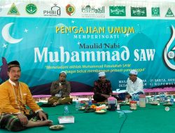 Peringati Maulid Nabi Muhammad Ranting NU Desa Mojosulur Gelar Pengajian Akbar dan Santunan Anak Yatim