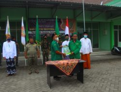 Kirab Panji Bendera NU PAC GP ANSOR Jatirejo Menuju MWC NU Puri Bertepatan dengan Hari Pahlawan