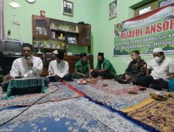 Melalui Majelis Dzikir dan Sholawat, Rijalul Ansor Mojoanyar Tingkatkan Ukhuwah an-Nahdliyah dan Aswaja.