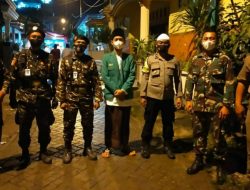 Menjadi Garda Terdepan, Banser Bantu Amankan Lailatul Ijtima’ MWC NU Jetis
