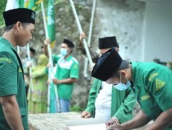 Kirab Panji NU PAC GP Ansor Pacet, Ketua MWC NU Pacet : Ini Mengisyaratkan Bahwa NU Besar