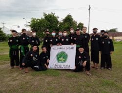 Melirik Semangat dan Kekompakan PAC Pagar Nusa Mojosari Dalam Mengawal Iring-iringan Kirab Panji NU