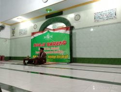 Kader NU Mojosari Gelar Ngaji Selosoan, Hadirkan KH. Masrihan