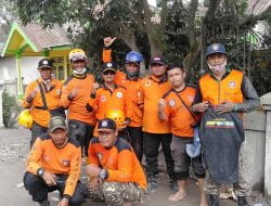 Tim Bagana Mojokerto Terjunkan 8 Personil Ke Lokasi Korban Bencana Erupsi Semeru