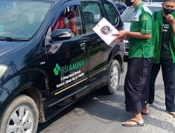 PAC GP Ansor Pungging Turun Jalan Gelar Donasi Untuk Korban Erupsi Semeru