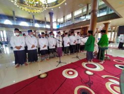 Pelantikan MWCNU Sooko, H. Sampirno, “Kami Satu Komando dengan PCNU”