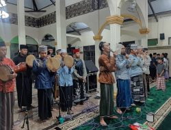 PR IPNU IPPNU Desa Pekukuhan Warnai Kamis Malam Jum’at di Akhir 2021 Dengan Sholawat Diba’