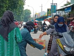 Gema Mojokerto Peduli, PAC IPNU-IPPNU Dlanggu Menggelar Aksi Galang Dana untuk Korban Erupsi Gunung Semeru