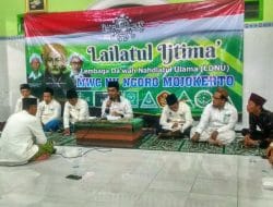 Lailatul Ijtima’ Ranting Candiharjo Kecamatan Ngoro Diselimuti Rasa Duka Cita Yang Mendalam