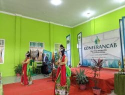 Bukti Cinta Budaya, Pembukaan KONFERANCAB IPNU-IPPNU Kemlagi Suguhkan Tarian Mayang Rontek