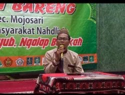 Ngaji Bareng Kader NU Mojosari, Ustadz Zaenal Arif Bahas Bab Tafakur
