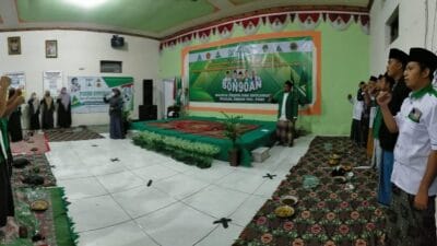 Songoan Rijalul Ansor Kecamatan Puri, Kades Balongmojo: Ini Adalah 4 Sehat 5 Sempurna Versi kami