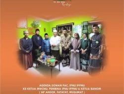 Mohon Doa Restu, Ketua Terpilih PAC IPNU-IPPNU Kemlagi Adakan Sowan Pengurus MWCNU 