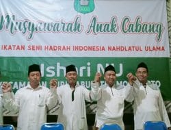 Muhammad Toha Hasan Nahkoda Baru PAC ISHARI NU Kecamatan Puri Masa Khidmah 2022-2026