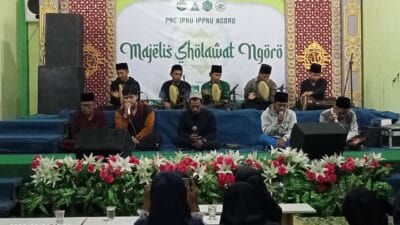 Peringati Harlah IPNU IPPNU, PAC Ngoro Gelar Gebyar Sholawat
