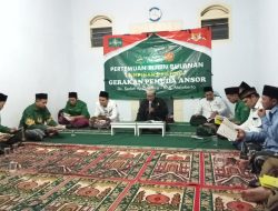 Menjelang Ramadhan GP Ansor Ranting Sedati Menutup Sementara Kegiatan Rutin Bulanan