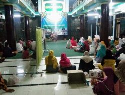 Saling Sinergi, Takmir Masjid At Taqwa dan Nahdliyyin Sukorejo Peringati Isra’ Mi’raj Dengan Pengajian