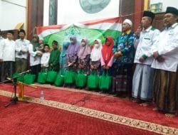 Sambut Ramadhan, LAZISNU Mojosari Santuni Anak Yatim Kelurahan Sarirejo