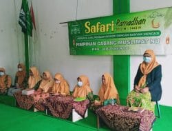 Safari Ramadhan, PC Muslimat NU Kabupaten Mojokerto Lakukan Kunjungan ke PAC Muslimat Pacet