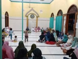 Ranting Muslimat, Fatayat dan IPPNU Desa Mojopilang Saling Sinergi dalam Memperingati Nuzulul Qur’an