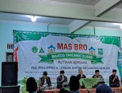 Akhiri Kegiatan, PAC IPNU IPPNU Kemlagi Gelar Majelis Sholawat Kubro (MASBRO)
