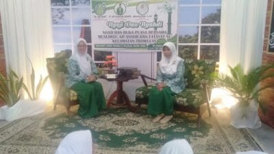 Pertemuan Ketiga, Ngaji Bareng PAC Muslimat, Ansor, dan Fatayat Trowulan Bahas Tentang Ketenangan Hati